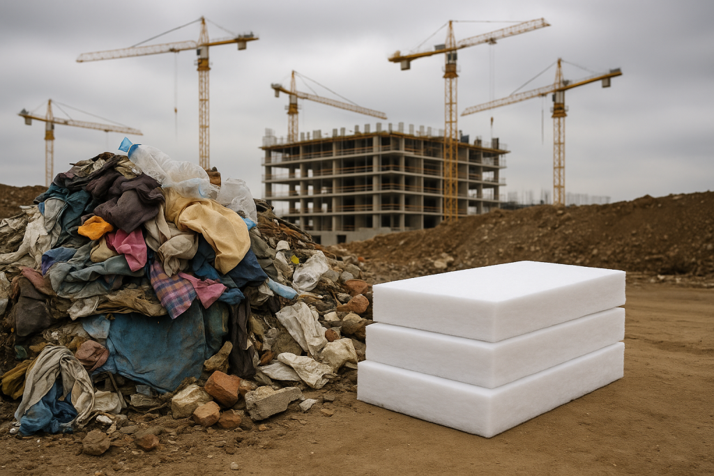 İnşaat atıkları ve doğaya zarar veren malzemeler